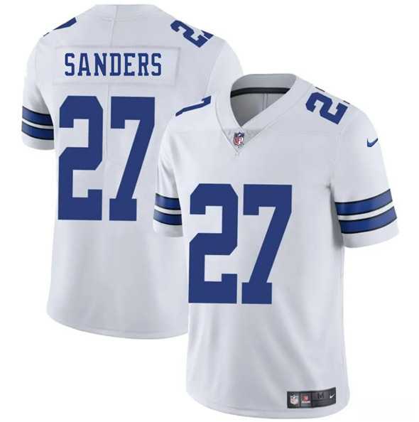Men & Women & Youth Dallas Cowboys #27 Miles Sanders White 2025 Vapor Untouchable Limited Stitched Jersey->dallas cowboys->NFL Jersey